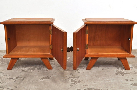 Image 1 of Tables de chevet vintage 1950