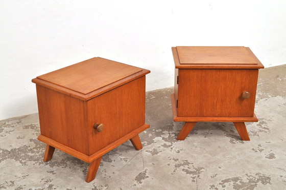 Image 1 of Tables de chevet vintage 1950