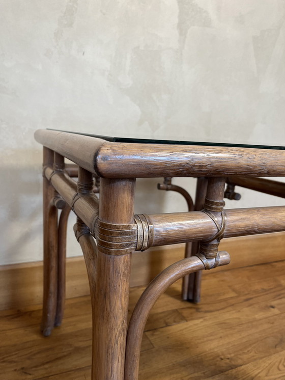 Image 1 of Table d'appoint en bois Gasparucci