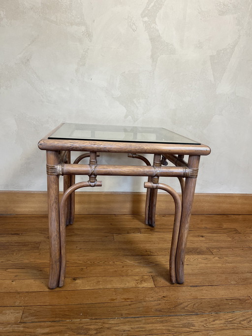 Table d'appoint en bois Gasparucci