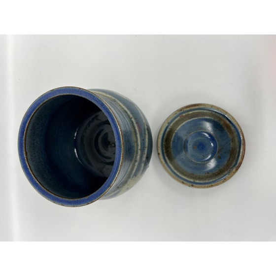 Image 1 of Pot couvert en céramique vintage de Mireille Dailer et Noël Delair