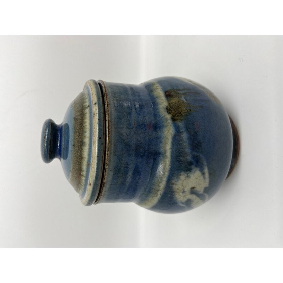 Image 1 of Pot couvert en céramique vintage de Mireille Dailer et Noël Delair