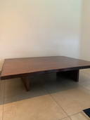 Table basse, Vintage 80Ies, Modèle Axel Vervoordt