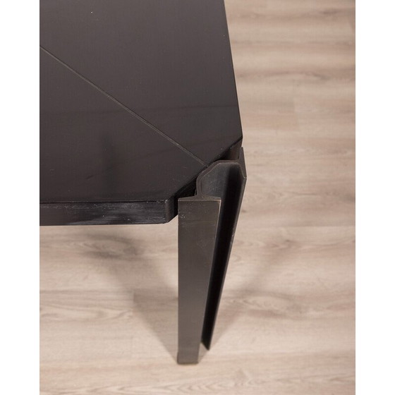 Image 1 of Table de salle à manger vintage Modèle T210 en acier et polyester par Osvaldo Borsani pour Progetti Tecno, Italie 1970