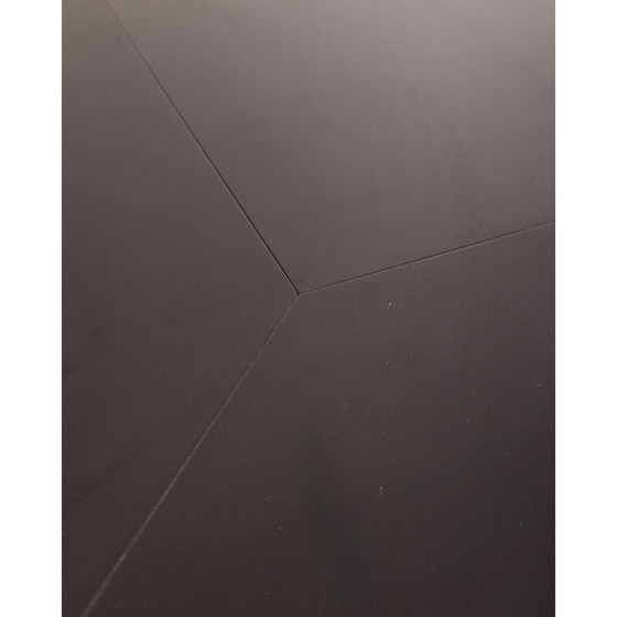 Image 1 of Table de salle à manger vintage Modèle T210 en acier et polyester par Osvaldo Borsani pour Progetti Tecno, Italie 1970