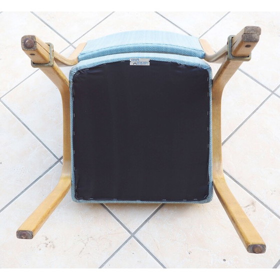Image 1 of Ensemble de 6 chaises vintage par Steiner Bowwood, 1948