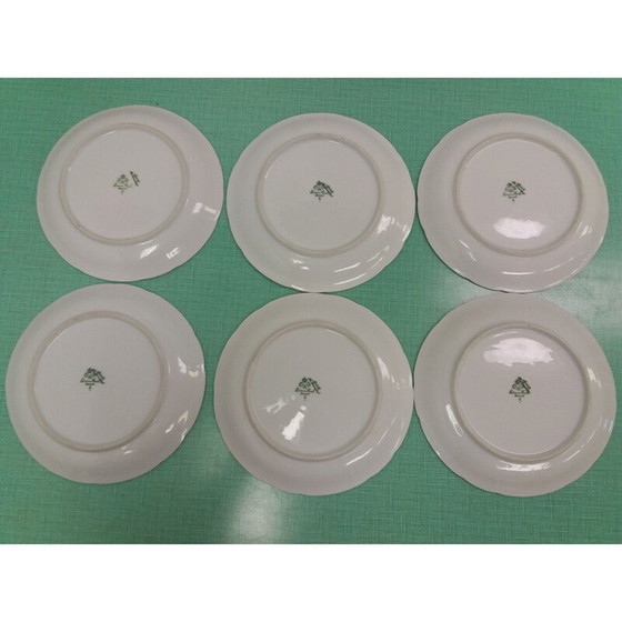 Image 1 of Ensemble de 6 assiettes en porcelaine vintage de Rosenthal, Tchèque