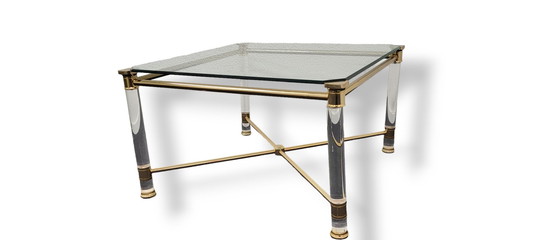 Image 1 of Table d'appoint ou petite table basse Hollywood Regency