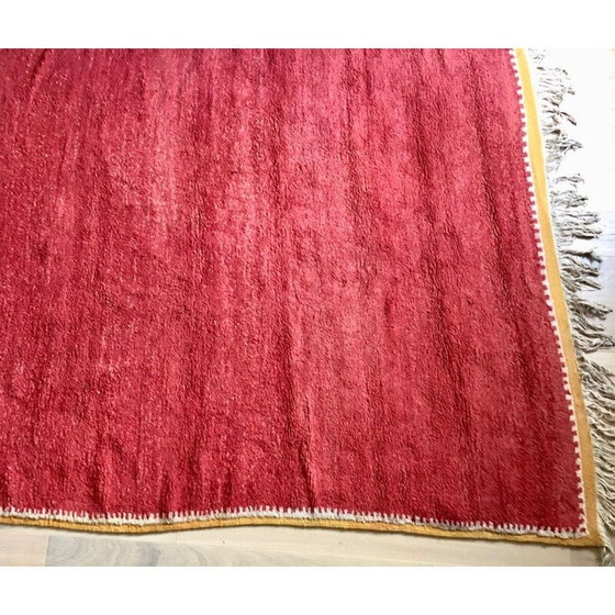 Image 1 of Tapis rouge vintage 1950