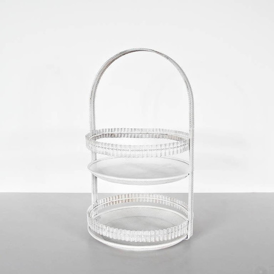 Image 1 of 1950s Rare Mathieu Matégot Centerpiece Bar Stand