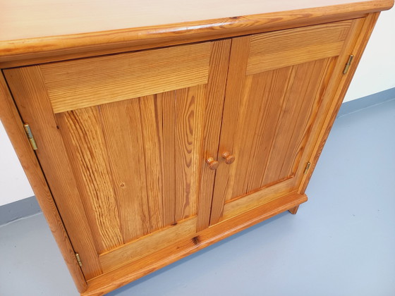 Image 1 of Meuble De Rangement Vintage En Pin Des Années 60 70
