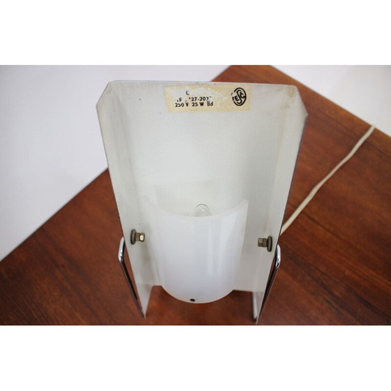Image 1 of Lampe vintage pour Lidokov en métal et plexiglas 1970