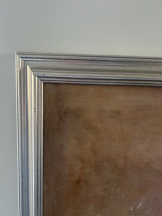 Image 1 of Peindre des couleurs chaudes - Huile sur tissu