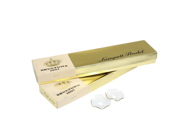 Image 1 of Pierre Forssell Paire De Bougeoirs Laiton Poli