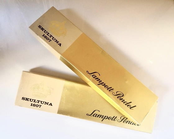 Image 1 of Pierre Forssell Paire De Bougeoirs Laiton Poli