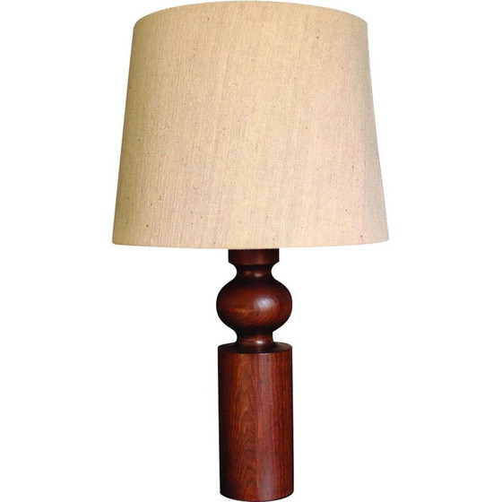 Image 1 of Lampe de table scandinave vintage par Uno & Osten Kristiansson pour Luxus Vittsjö, Suède 1970