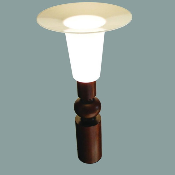Image 1 of Lampe de table scandinave vintage par Uno & Osten Kristiansson pour Luxus Vittsjö, Suède 1970