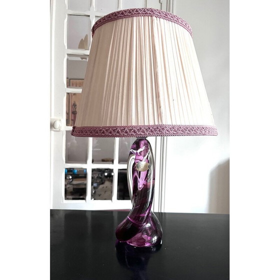 Image 1 of Lampe en cristal vintage, 1950
