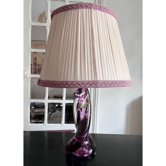 Image 1 of Lampe en cristal vintage, 1950