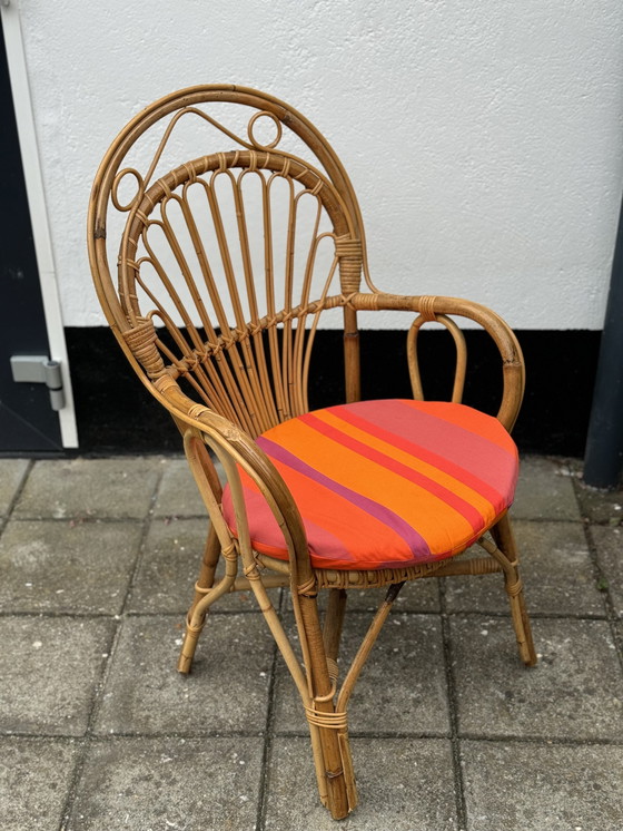 Image 1 of Fauteuil en rotin