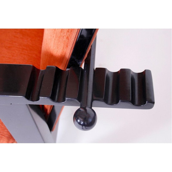 Image 1 of Fauteuil réglable en bois de hêtre, Tchécoslovaquie 1920