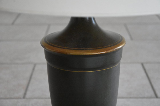 Image 1 of Grandes et petites lampes de table en poterie de Kullmann, années 1990