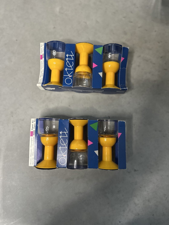 Image 1 of 6 verres à Xérès Vintage de Bodum - Nouveau