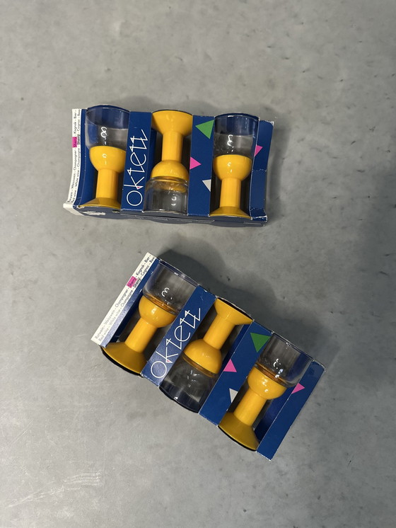 Image 1 of 6 verres à Xérès Vintage de Bodum - Nouveau