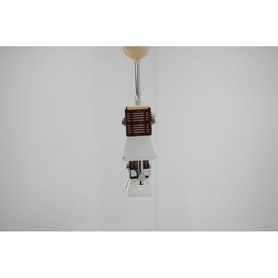 Image 1 of Lustre vintage en métal par Lidokov, Tchécoslovaquie 1960