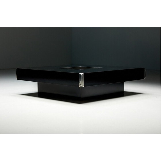 Image 1 of Table basse rectangulaire vintage en formica pour Cidue, Italie 1970