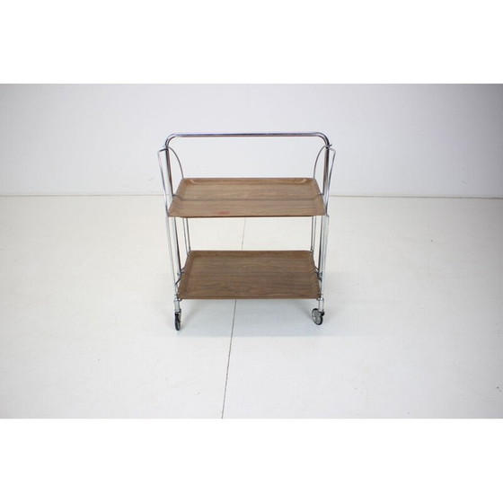 Image 1 of Chariot bar ajustable du Mid Century, 1980