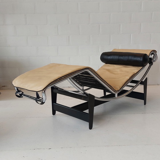 Image 1 of Le Corbusier Perriand Jeanneret Chaise Longue Lc4 Cassina 80