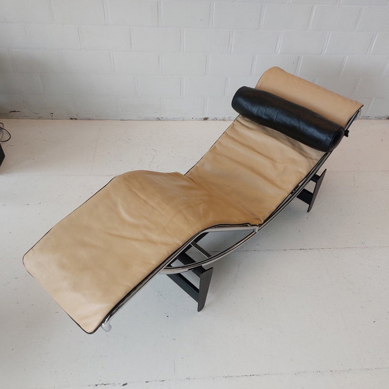 Image 1 of Le Corbusier Perriand Jeanneret Chaise Longue Lc4 Cassina 80