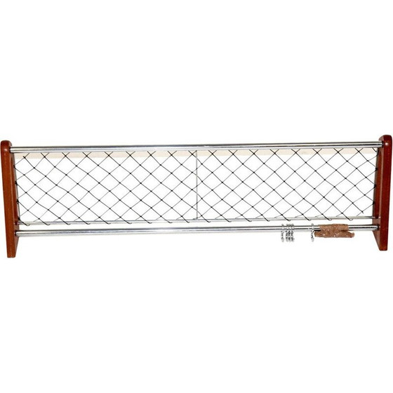 Image 1 of Porte-manteau vintage en teck et métal, Danemark 1960