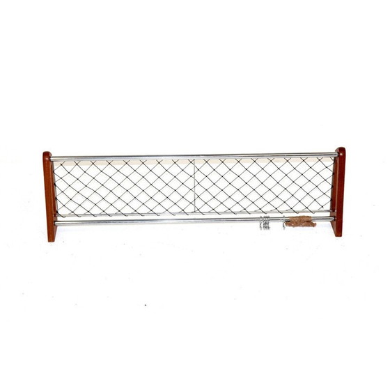 Image 1 of Porte-manteau vintage en teck et métal, Danemark 1960