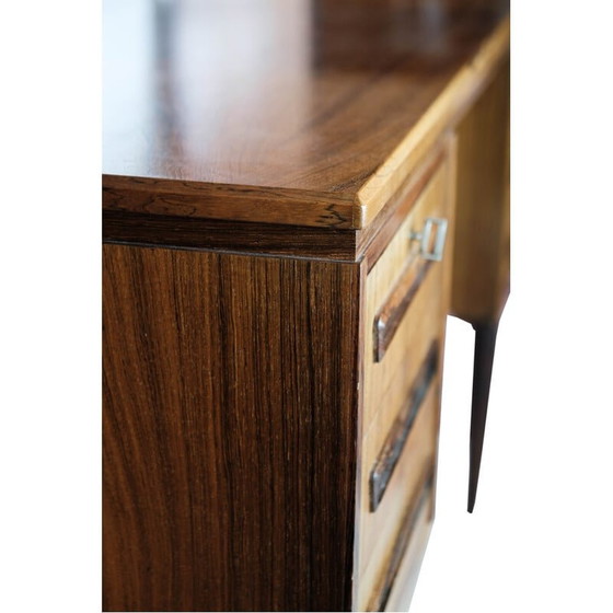 Image 1 of Bureau vintage en bois de rose par A.P. Møbler pour Svenstrup J., 1960