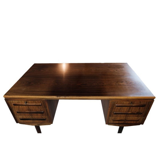 Image 1 of Bureau vintage en bois de rose par A.P. Møbler pour Svenstrup J., 1960