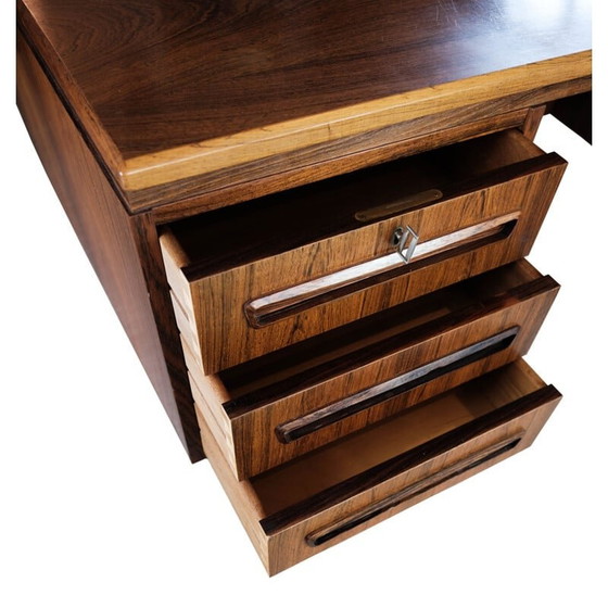 Image 1 of Bureau vintage en bois de rose par A.P. Møbler pour Svenstrup J., 1960