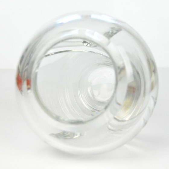 Image 1 of Vase vintage en cristal de Royal Doulton, Royaume-Uni, années 1980