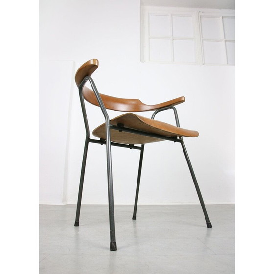 Image 1 of Ensemble de 4 chaises de salle à manger vintage 4455 par Niko Kralj pour Stol Kamnik, 1970