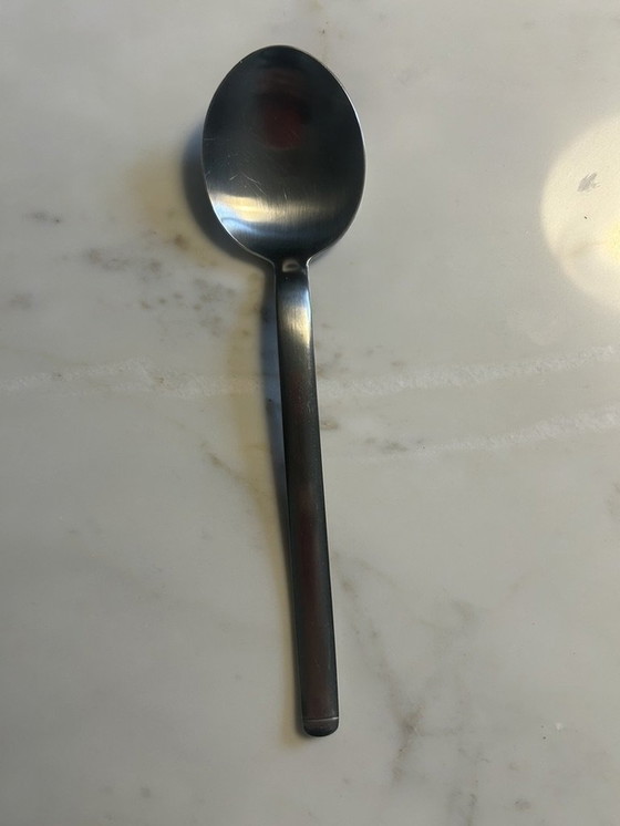 Image 1 of Partie De Ménagère  Carlo Hugo Pott À Solingen Acier Chromé De 47 Pièces 1975