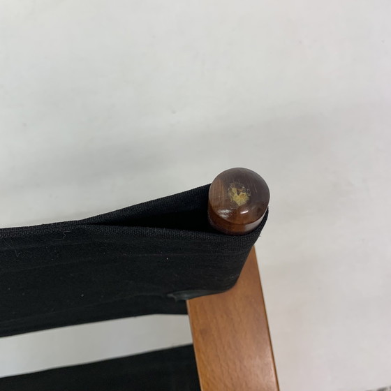 Image 1 of Chaise Safari Design du Mid Century par Hyllinge Møbler Danemark, 1970's