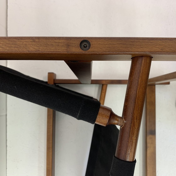 Image 1 of Chaise Safari Design du Mid Century par Hyllinge Møbler Danemark, 1970's