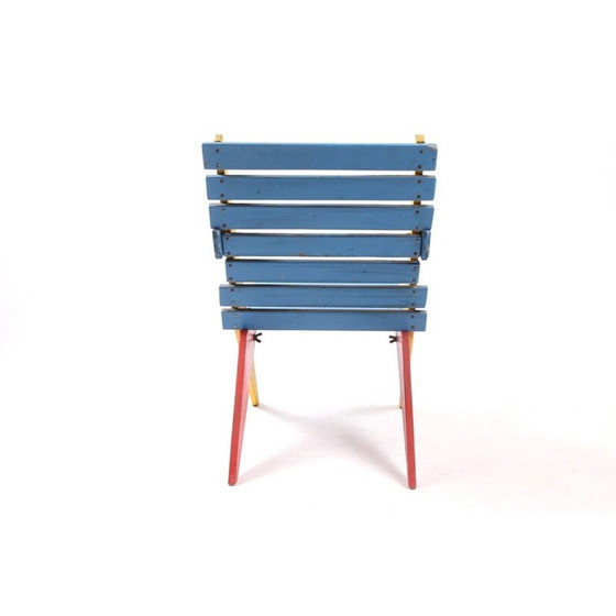 Image 1 of Mid-century Fauteuil pliant design, Tchécoslovaquie - années 1950