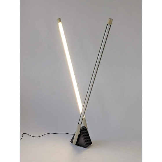 Image 1 of Lampe vintage Sistema Flu par Rodolfo Bonetto pour Luci, Italie 1981