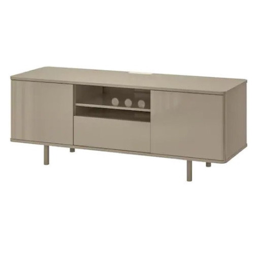 IKEA MOSTORP Meuble TV Taupe | 160x61x46 Cm | Spacieux et élégant