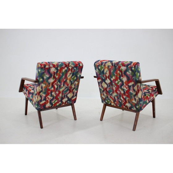 Image 1 of Paire de fauteuils vintage, Tchécoslovaquie 1960