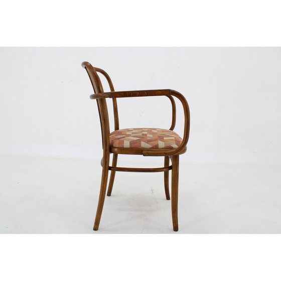 Image 1 of Bureau vintage en bois courbé pour Ton, Tchécoslovaquie 1960