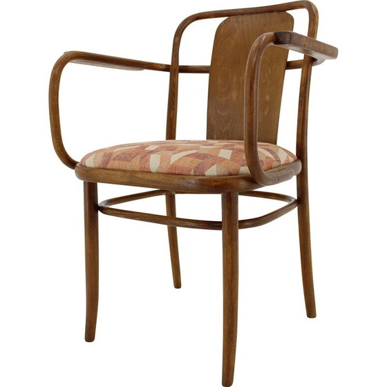 Image 1 of Bureau vintage en bois courbé pour Ton, Tchécoslovaquie 1960