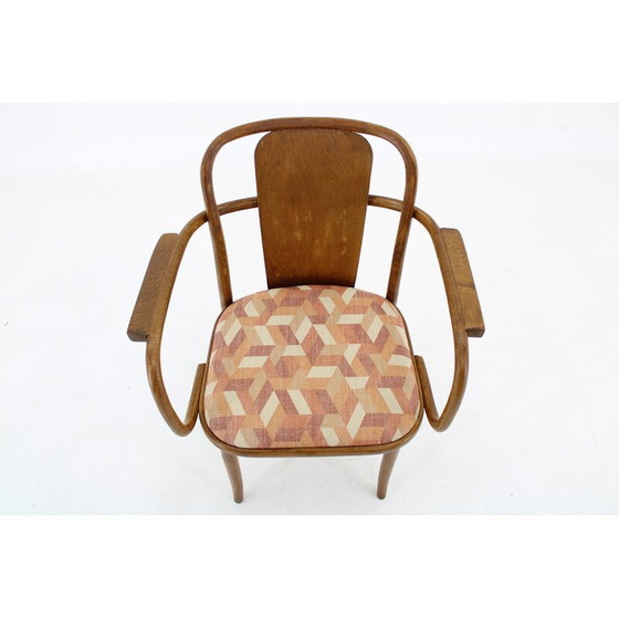 Image 1 of Bureau vintage en bois courbé pour Ton, Tchécoslovaquie 1960